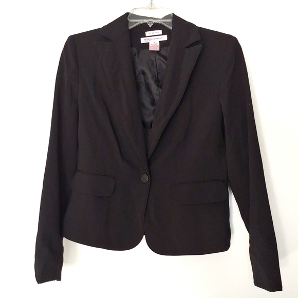 Nine West Black Stretch Blazer Size 4